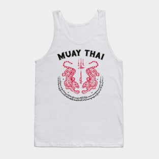 Muay Thai Tiger Sak Yant Tattoo Kickboxing Thailand Tank Top